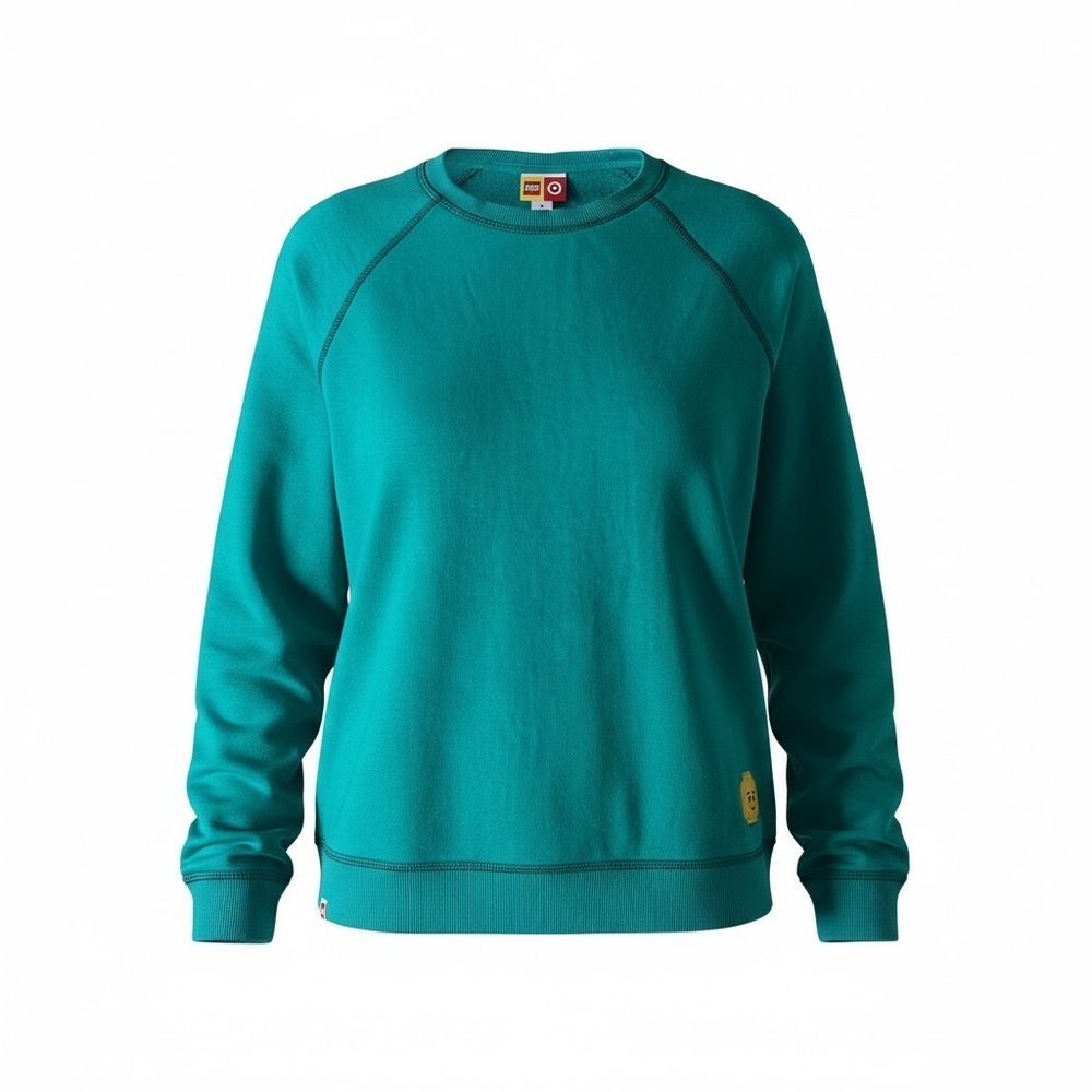 Lego Women's Teal Pullover Sweatshirt - Picture 1 of 8